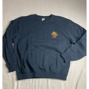 Vintage 90s Rainforest Cafe Orlando Black Mens Size M Cotton Souvenir Sweatshirt
